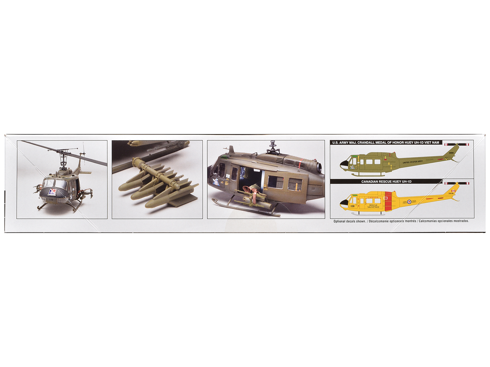 Level 4 Model Kit Bell UH-1D Iroquois "Huey" Gunship Helicopter 1/32 Scale Model by Revell