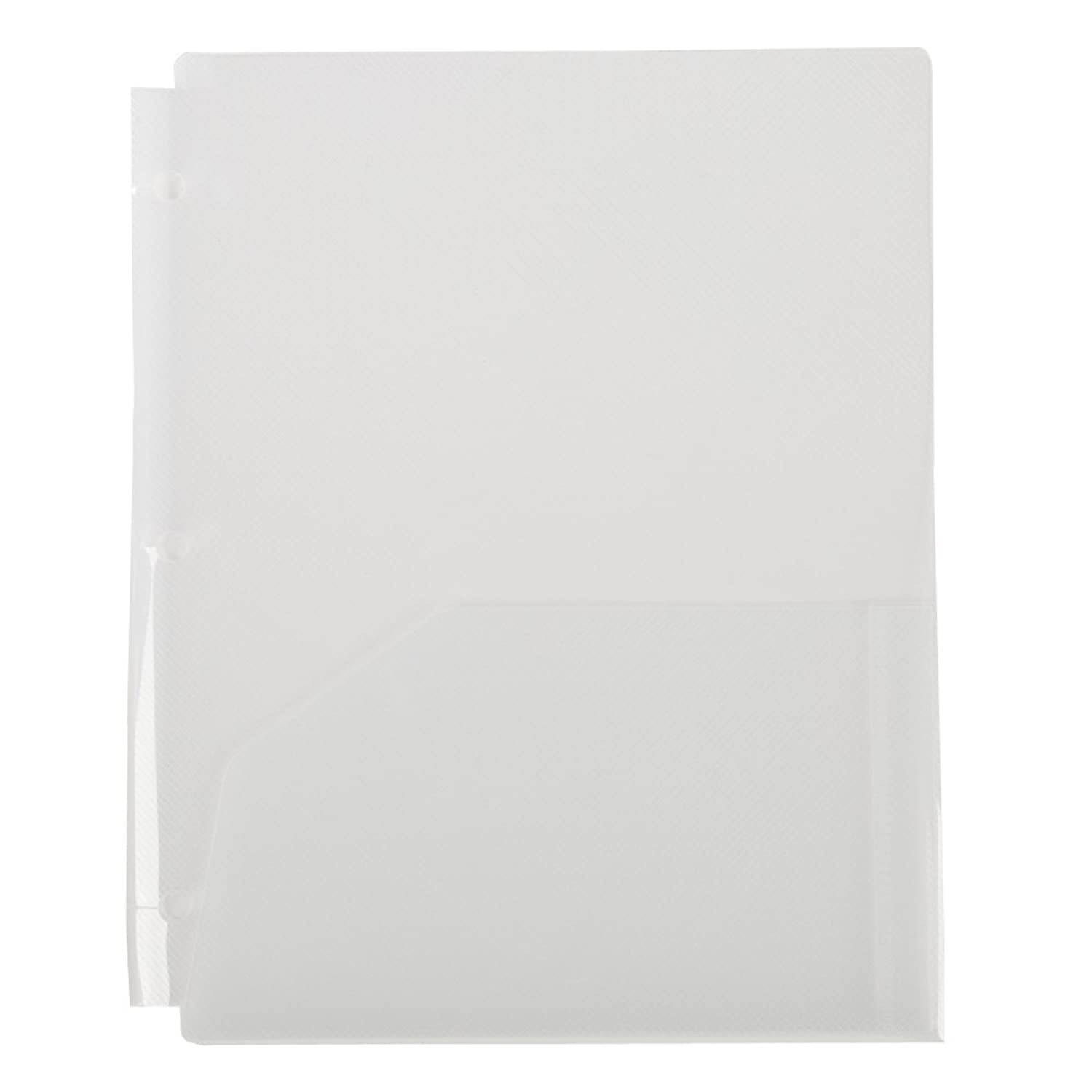 Filexec Products 2 Pocket Snap Folder, Pack of 6, Assorted (50409-3125)