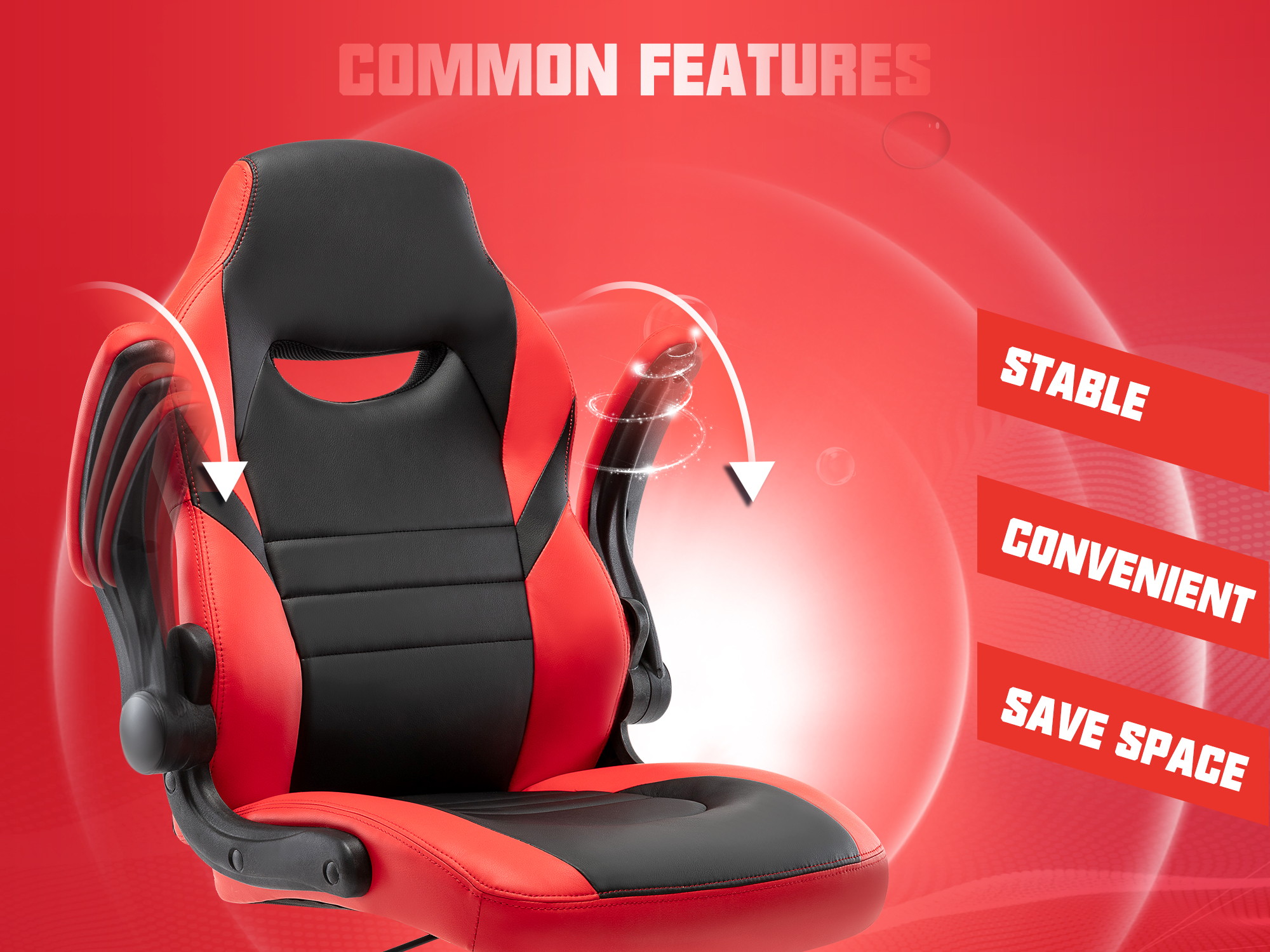 STARSPACE Cost-effective Gaming Chair Durable And Comfortable Ergonomic Adjustable Racing Game Desk Chair