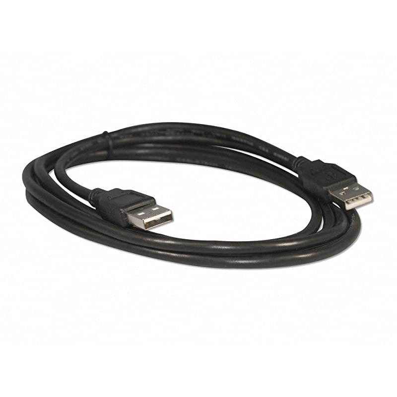 6 Foot Black USB 20 High Speed Male A to Male A Cable