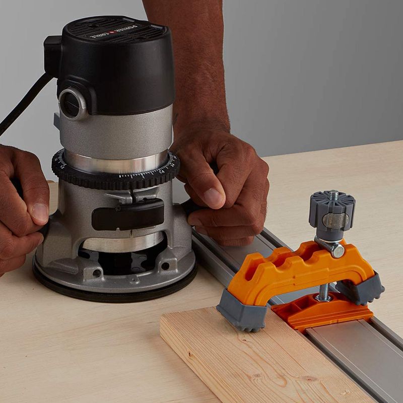 BORA 5 Piece NGX Deluxe Set with 50 Inch Clamp Edge, 50 Inch Clamp Edge Extension, Pro Saw Plate, Non Chip Strip, and Track Clamps