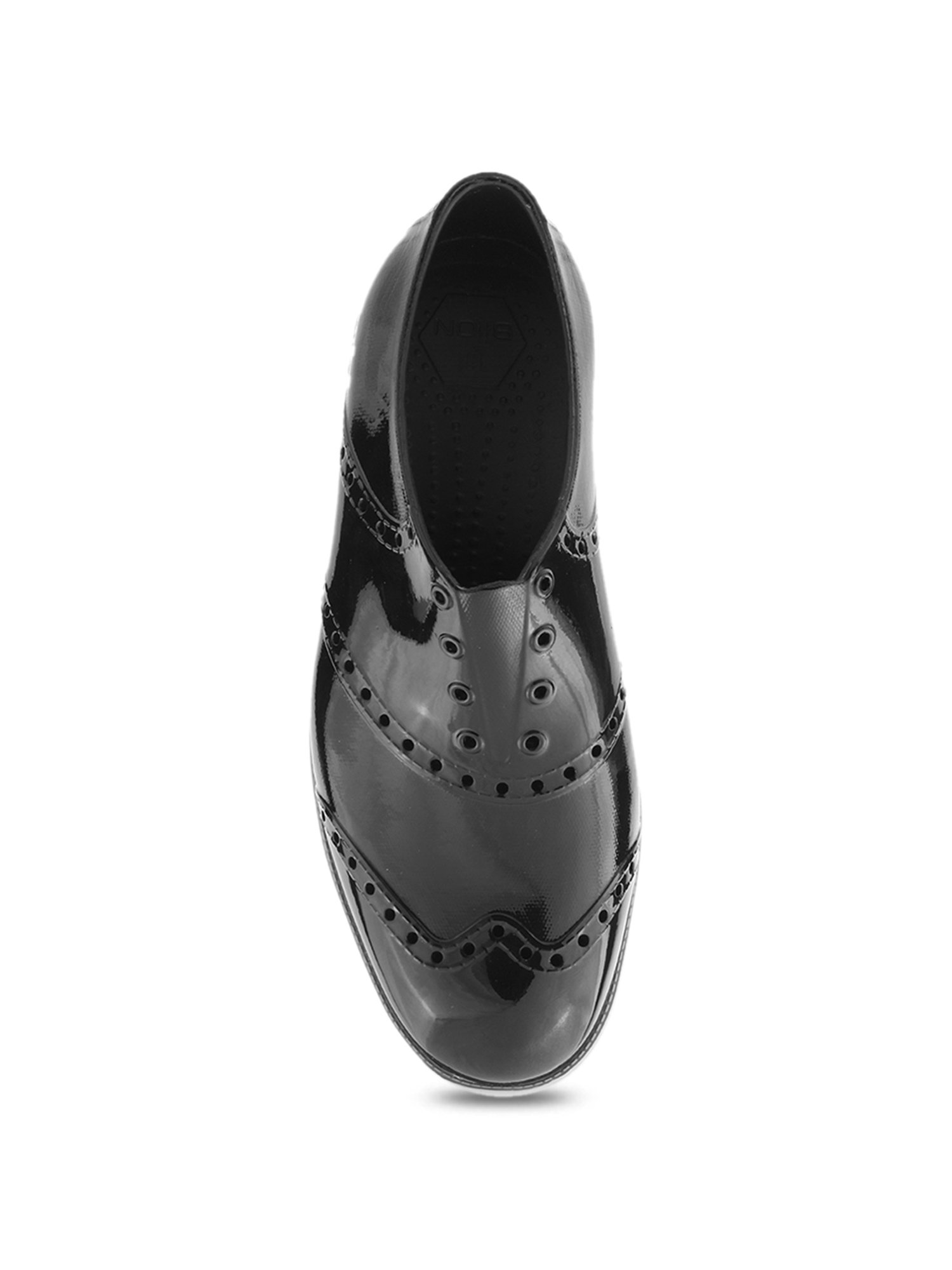 Biion Men's Black Oxford Shoes