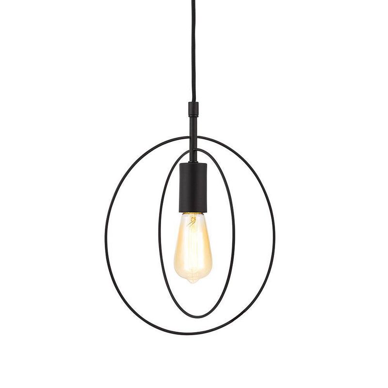 13.25" One Light Swag Pendant Bronze - Cresswell Lighting