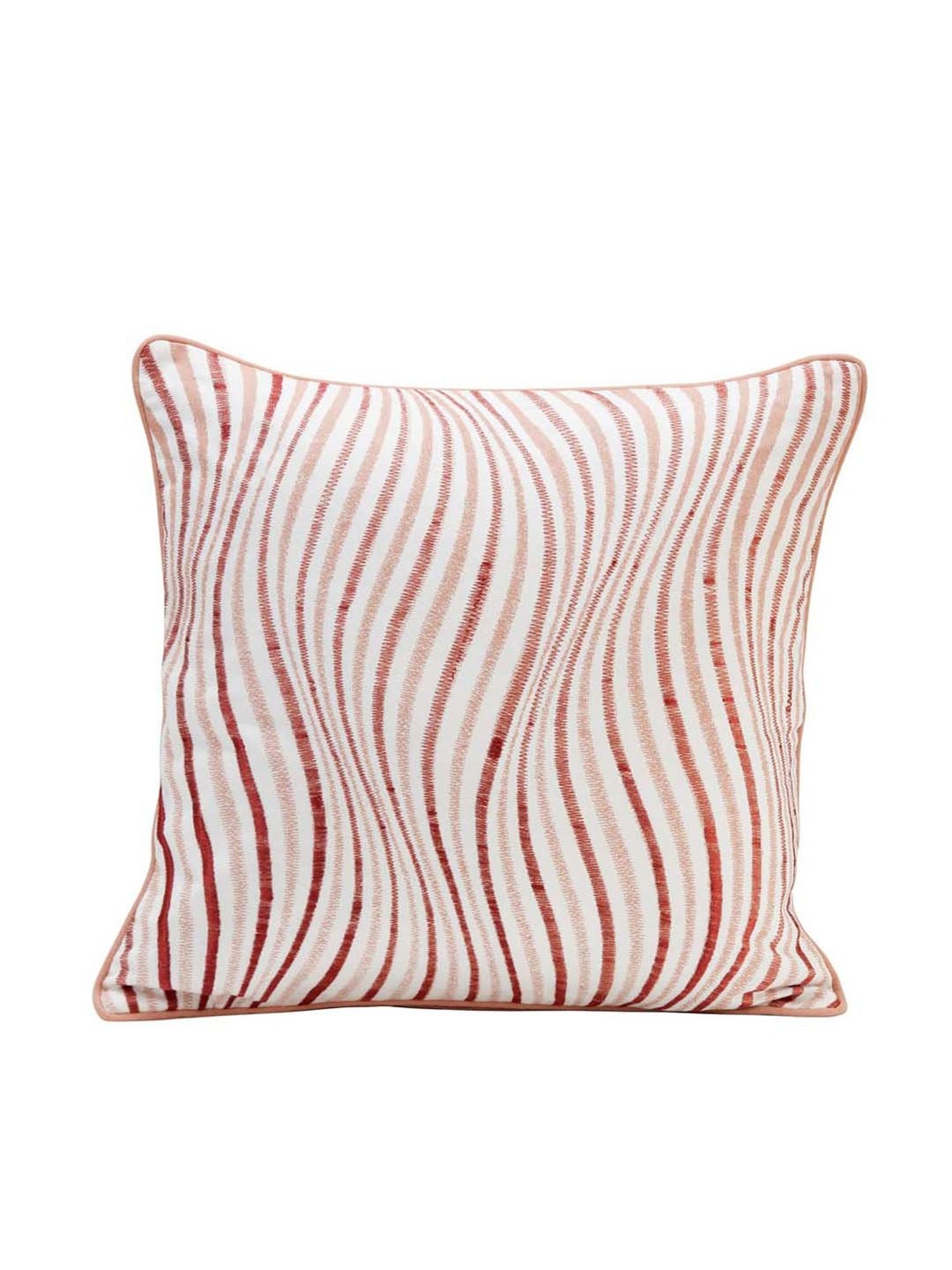 Maspar Patina Impression Peach 100% Cotton Cushion Cover
