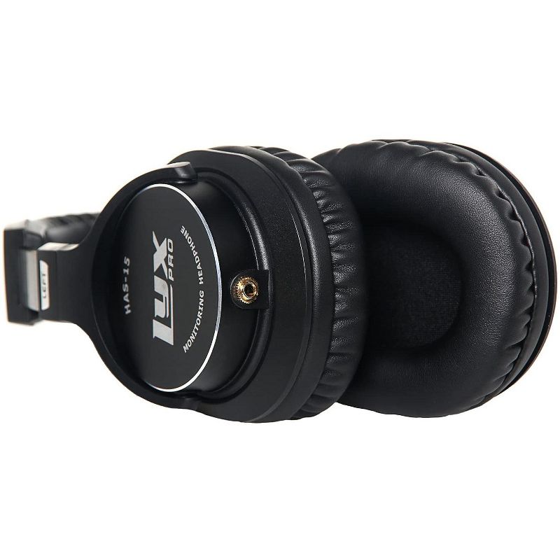LyxPro HAS-15 Studio Headphones Closed-Back Over The Ear Headphone with Detachable Cables, Sound Isolation, Professional Studio Recording, Music Listening