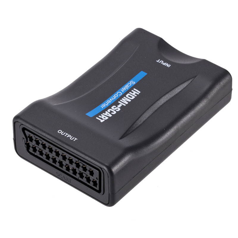 HDMI to Scart converter Video Converter with us power adapter