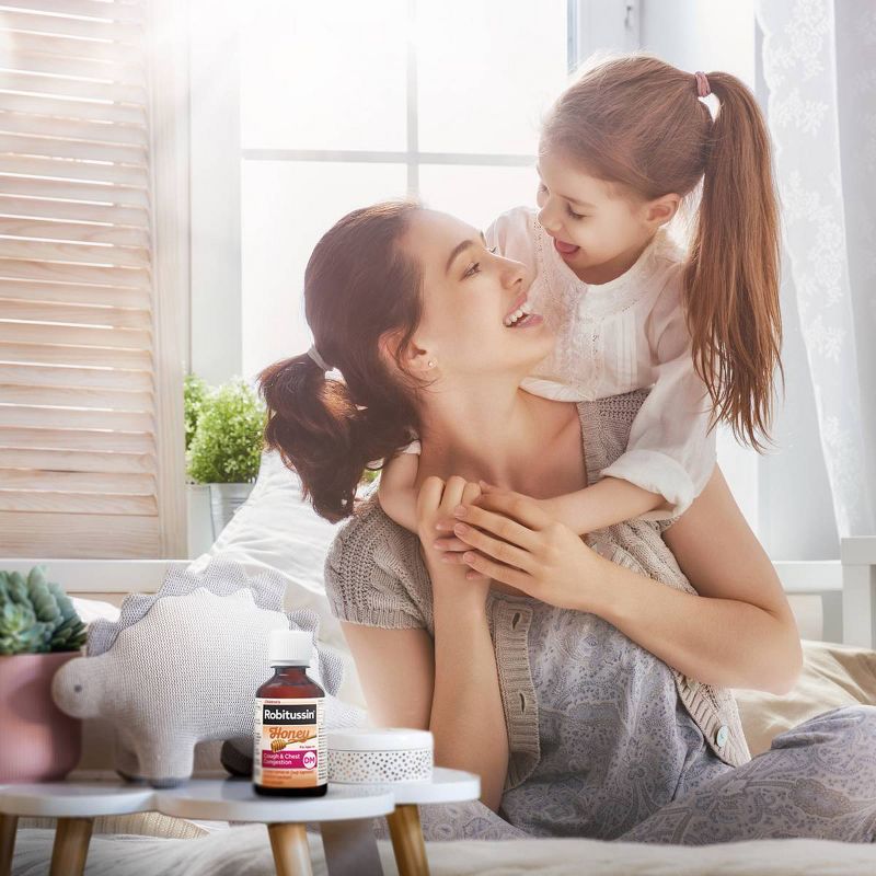 Children's Robitussin Cough & Chest Congestion DM Relief Liquid - Dextromethorphan - Honey - 4 fl oz