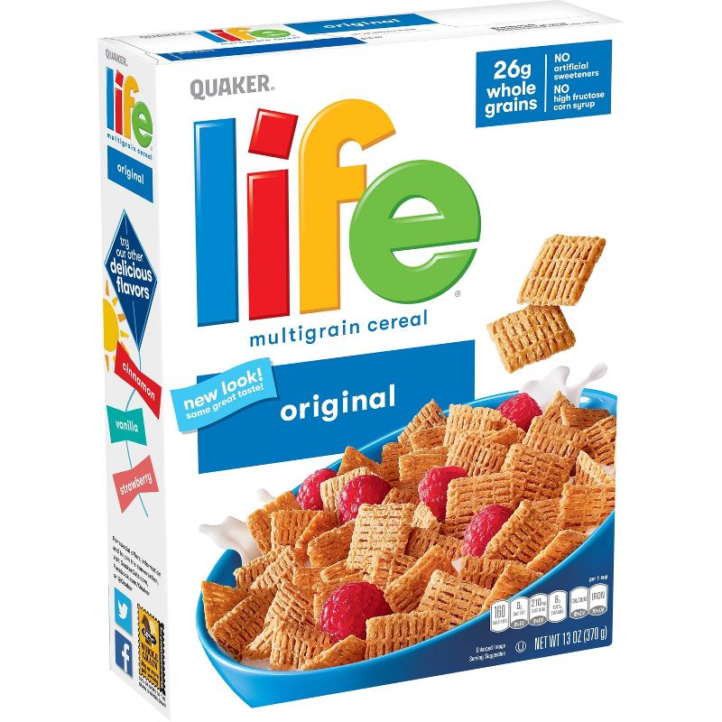 Life Original Breakfast Cereal  - 13oz - Quaker Oats