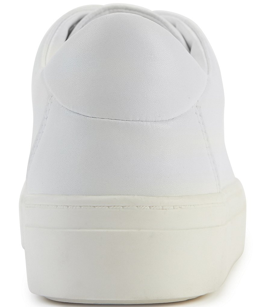 KARL LAGERFELD PARIS Crissie Leather Chain Detail Slip-On Sneakers