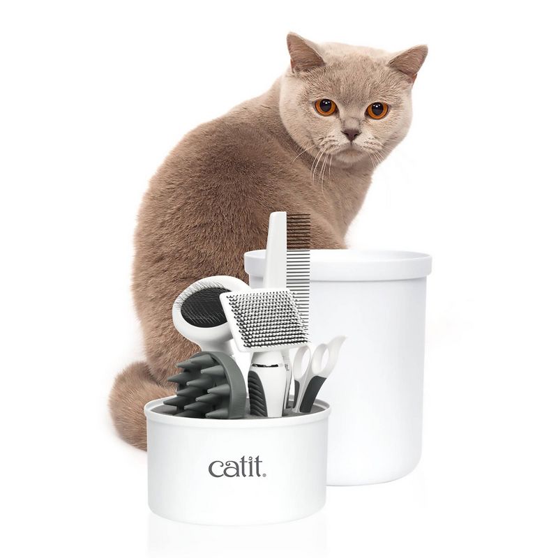 Catit Shorthair Cat Grooming Kit