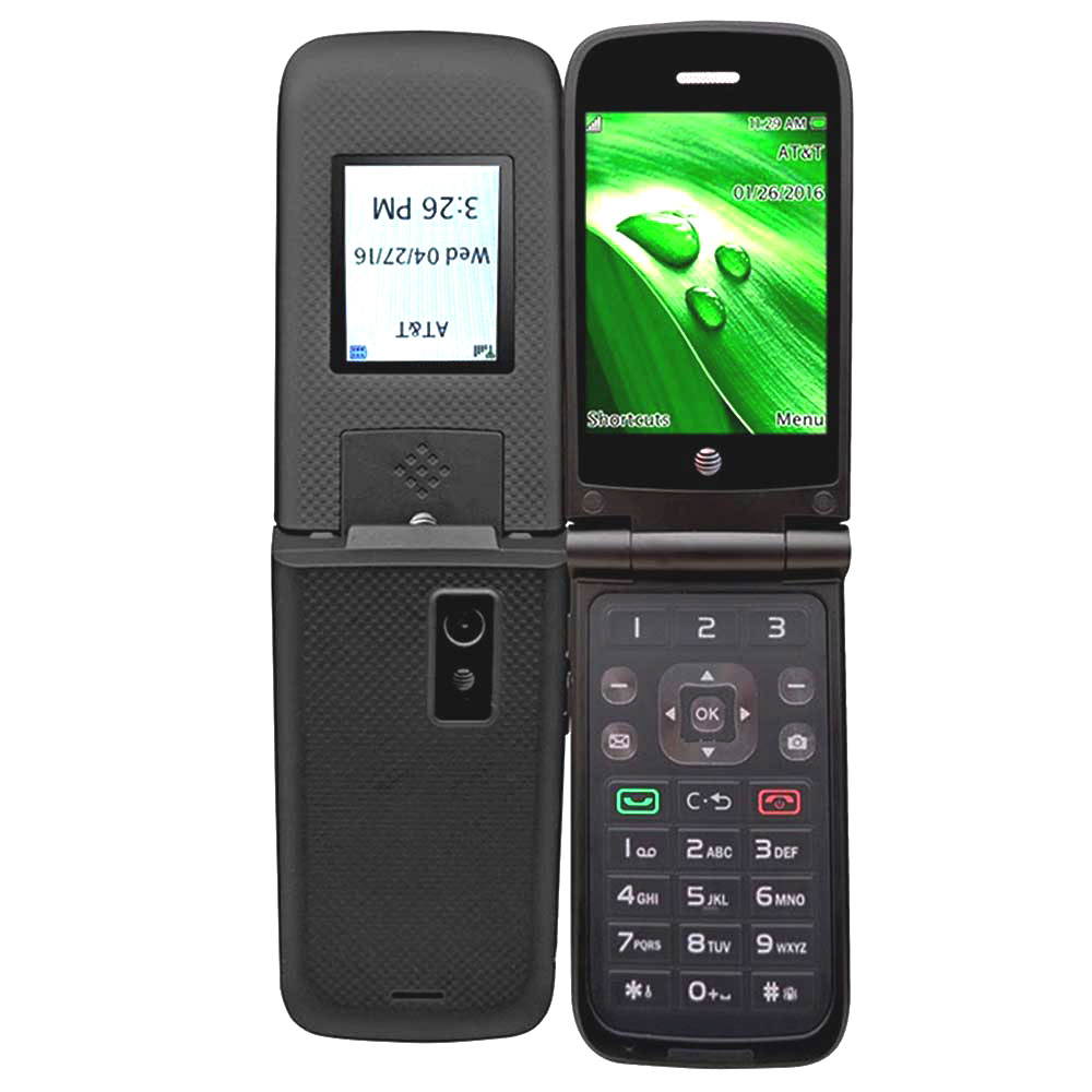TeleEpoch Cingular Flip Cell Phone | 4G LTE | WiFi HD Voice | Slim FlipPhone | U46-M3620 (AT&T Unlocked)