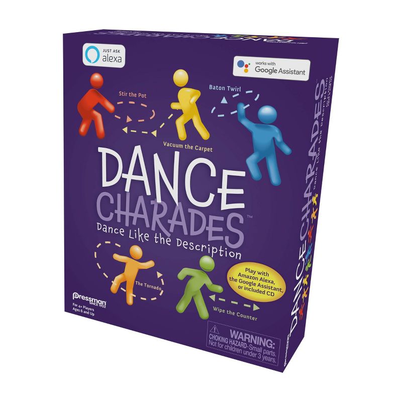 Pressman Dance Charades Card Game