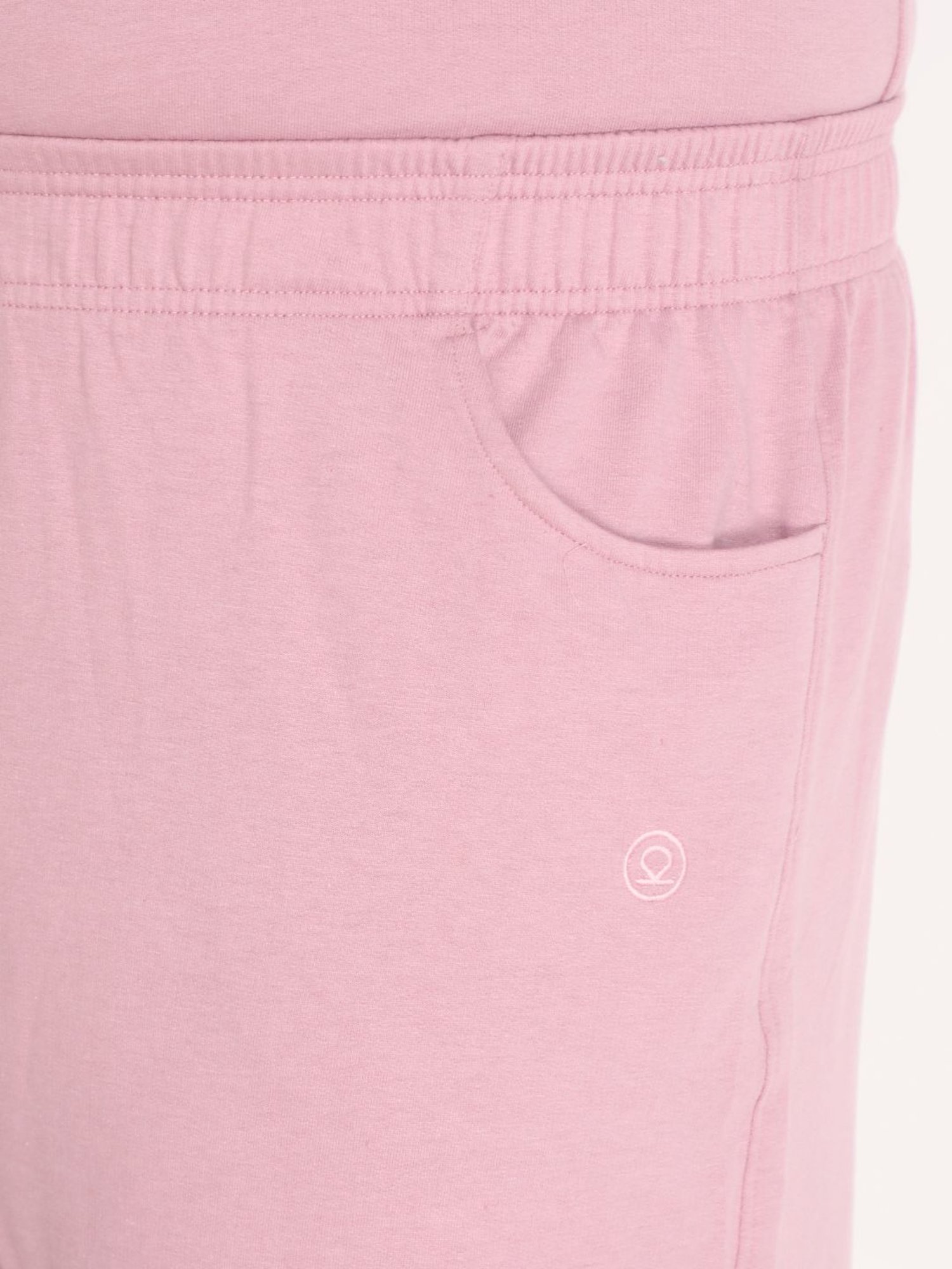 Chkokko Pastel Pink Cotton Relaxed Fit Track Suit