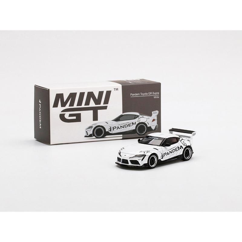 Toyota Pandem GR Supra V1.0 White Limited Edition to 3000 pieces Worldwide 1/64 Diecast Model Car by True Scale Miniatures