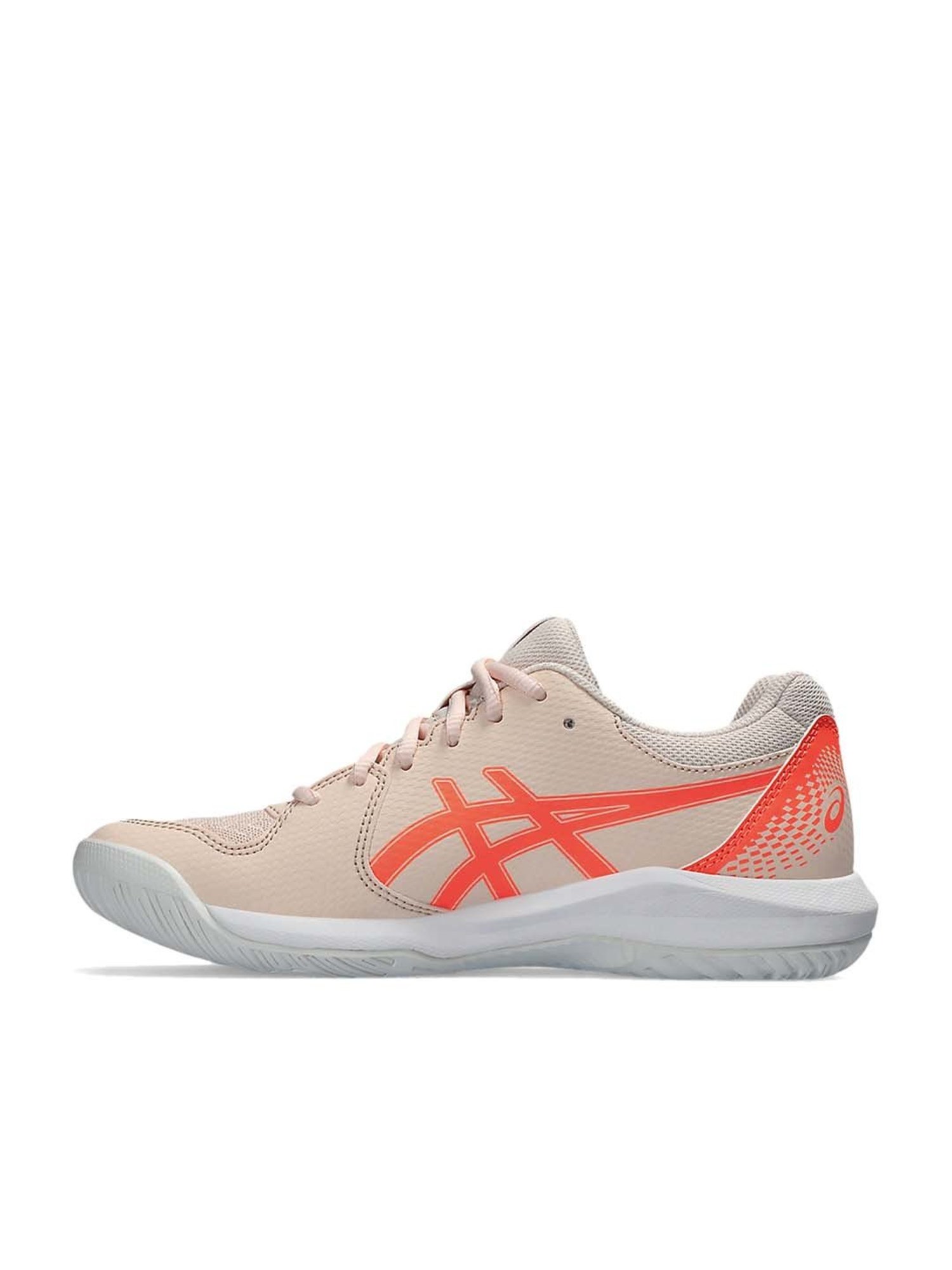 Asics Women's GEL-Dedicate 8 Peach Tennis Shoes