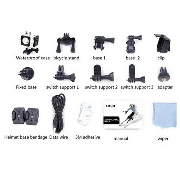 Blueskysea Mini outdoor waterproof DV bikes WiFi HD sjcam M10 sports photography camera SJCAM M10 Mini Action Camera Sports Camera lite version Camcorder