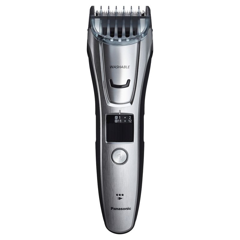Panasonic Men's All-in-One Rechargeable Facial Beard Trimmer and Total Body Hair Groomer - ES-GB80-S