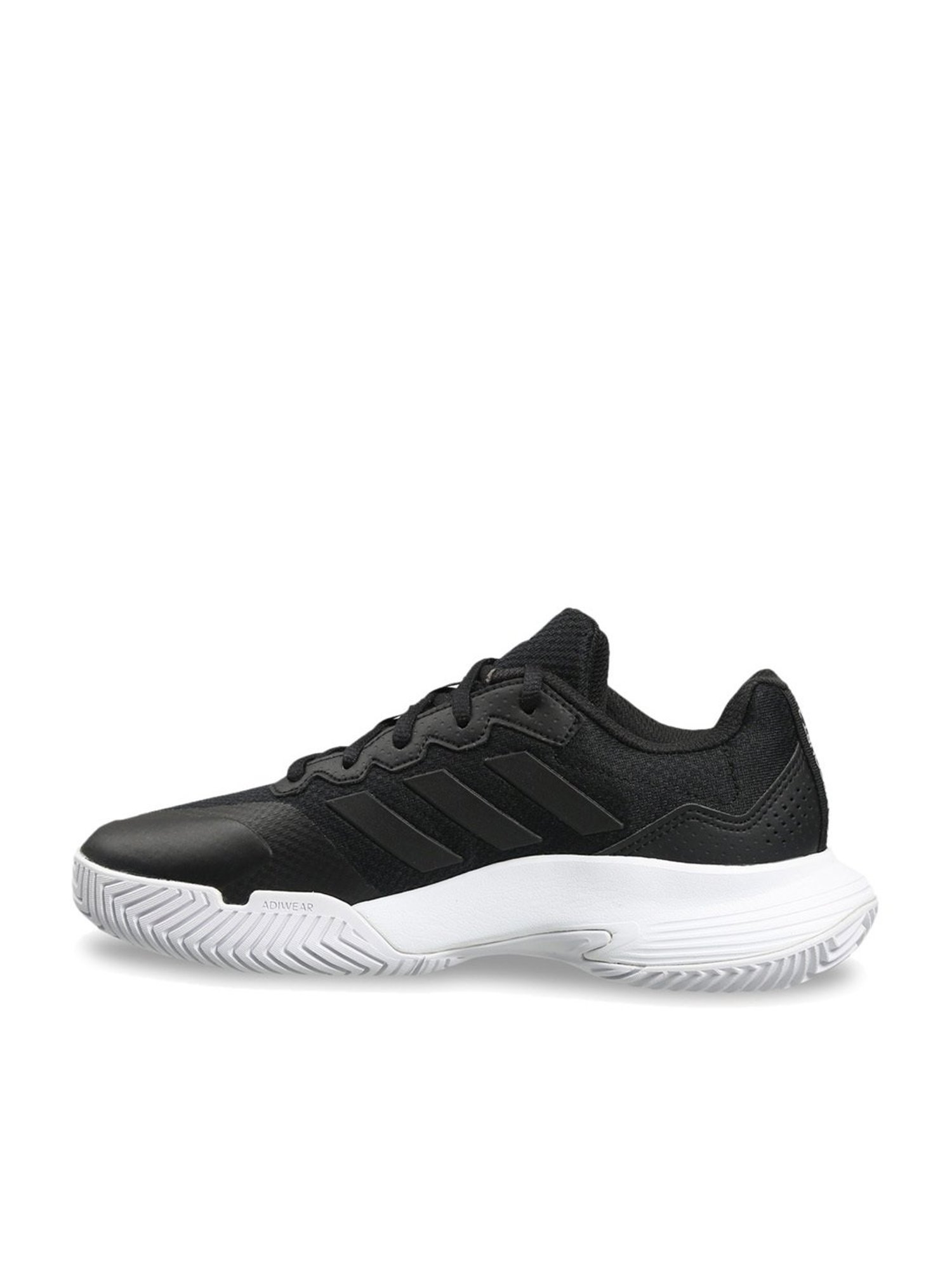Adidas Women's GameCourt 2 Black Tennis Shoes