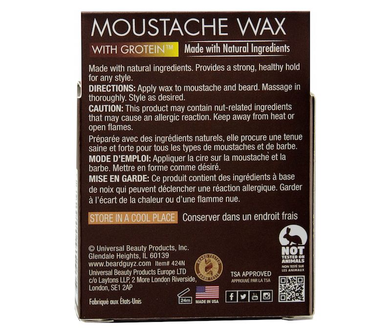 Beard Guyz Moustache Wax - 1oz