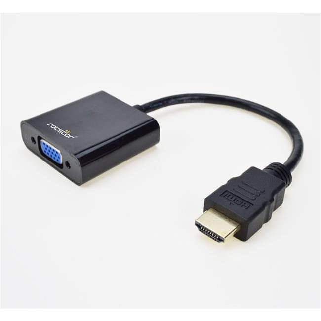Rocstor Premium Hdmi To Vga + 3.5Mm Audio Adapter