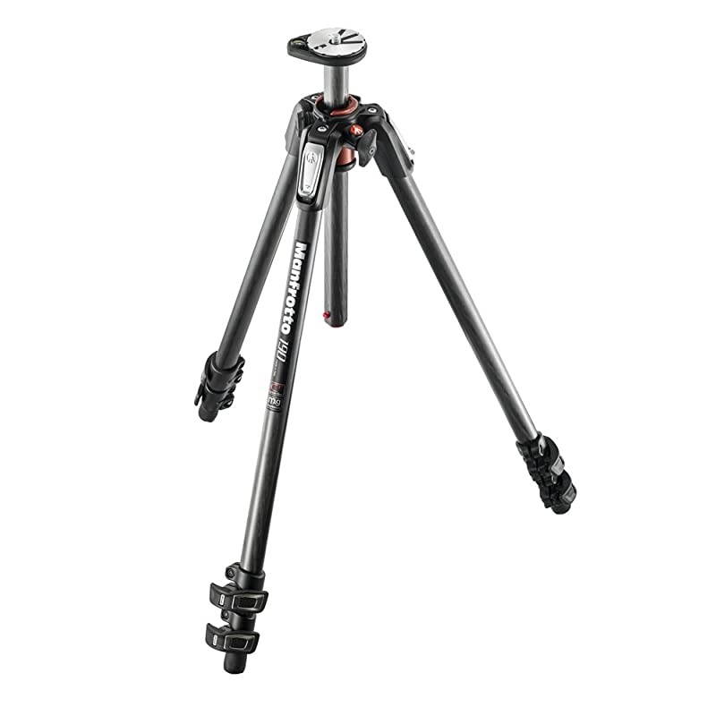 190XPRO Carbon Fiber 3-Section Tripod (MT190CXPRO3),Black