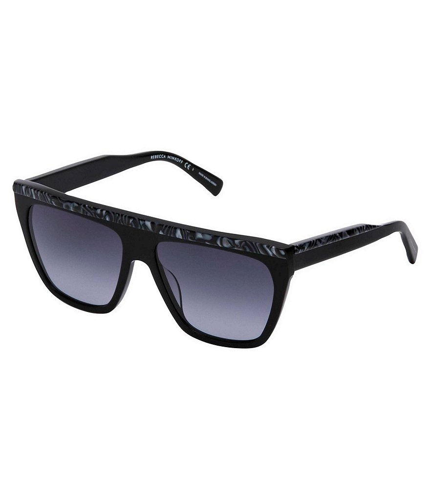 REBECCA MINKOFF Jane Flattop Square Sunglasses