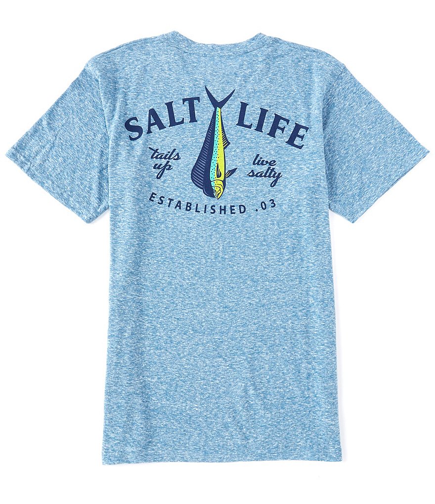 Salt Life Short-Sleeve Tri-Tails Up Graphic T-Shirt