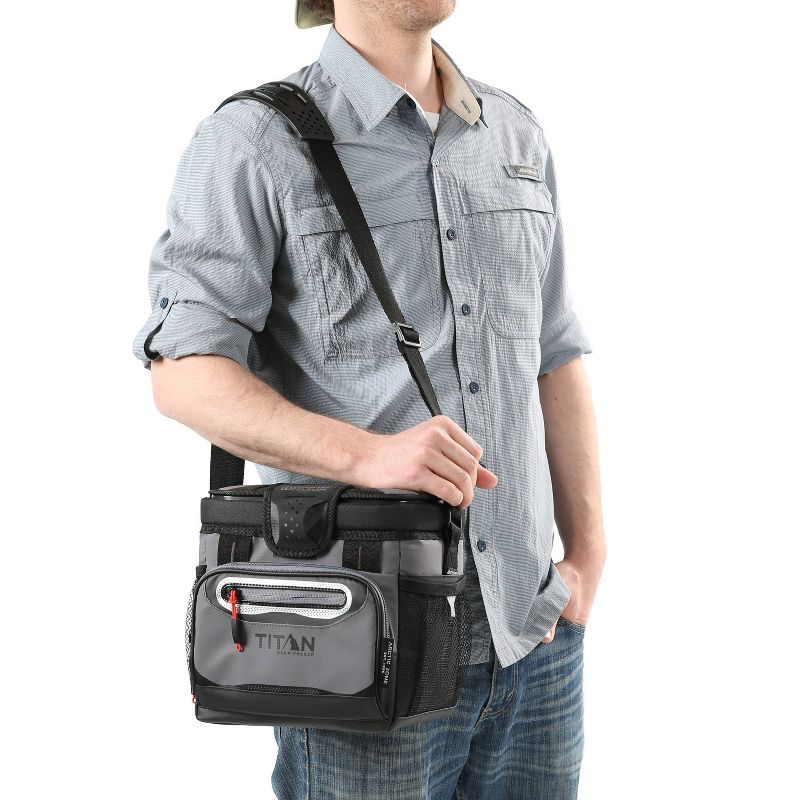 California Innovations Titan Deep Freeze 6qt Zipperless HardBody Cooler - Gray