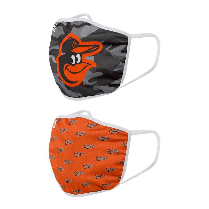NCAA Syracuse Orange Youth Clutch Printed Face Covering 2pk