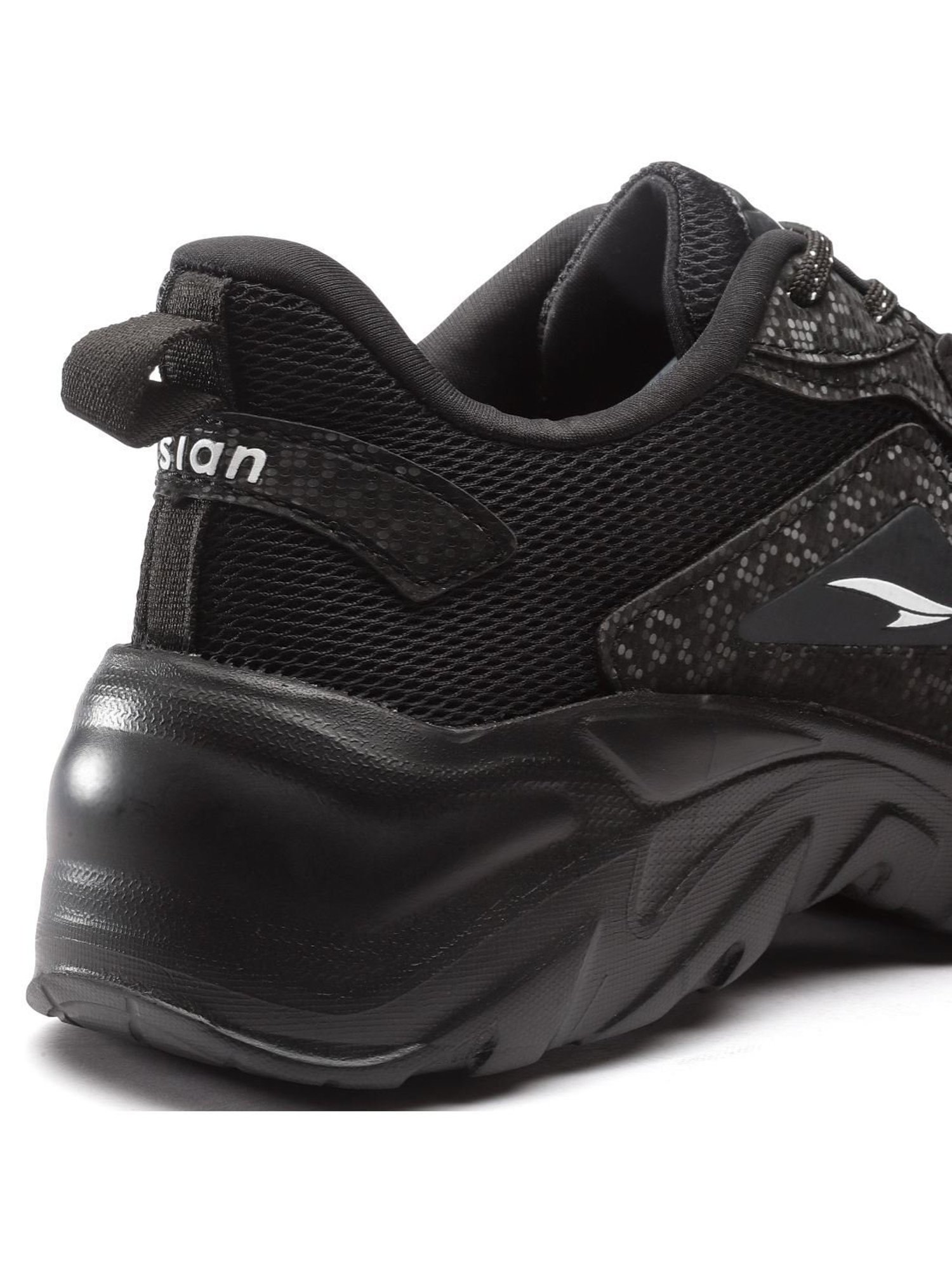 Asian Women's Black Running Shoes