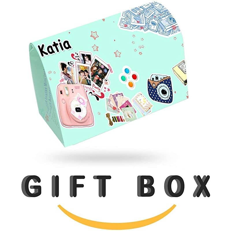 Instant Camera Accessories Bundle Compatible for Fujifilm Mini 9 Mini 8+ Mini 8 Instant Film Camera Includes Camera Case Album Frame Stickers Strapetc Alpaca