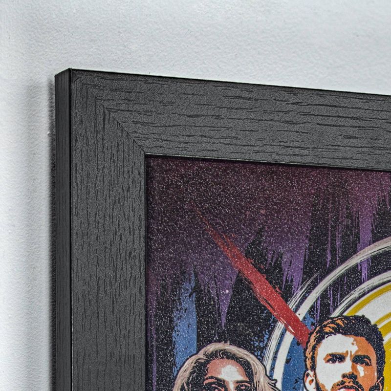 Licensed Marvel Comics Avengers: infinity War Wall Art Black - Crystal Art Gallery