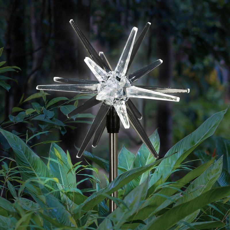 27.5" Acrylic Star Solar Stake - Exhart