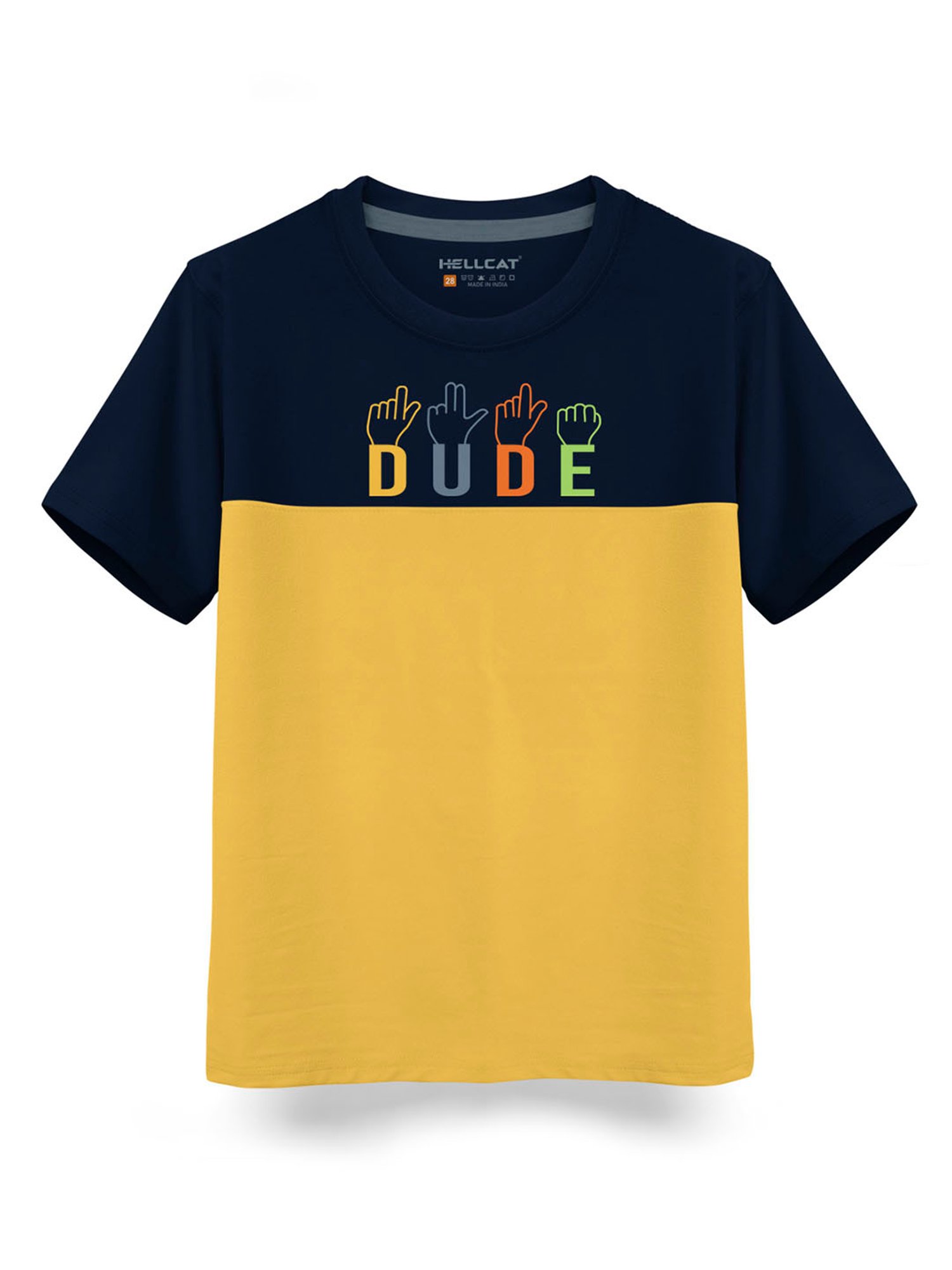 HELLCAT Kids Multicolor Printed T-Shirt (Pack Of 5)