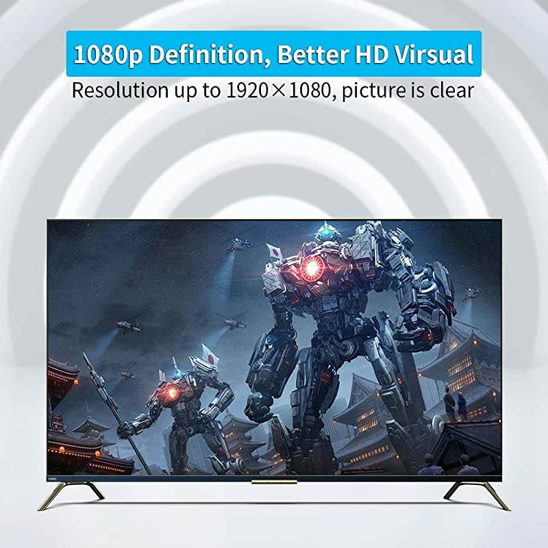 VGA to HDMI Adapter,  VGA to HDMI Adapter with Audio/1080p Video Output, VGA to HDMI (Male to Female) Converter Dongle adaptor for Monitor, Computer, Laptop, Projector, VGA to HDMI Converter