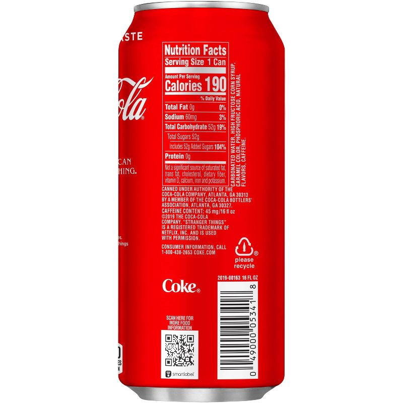 Coca-Cola and Stranger Things - 16 fl oz Limited Edition Can