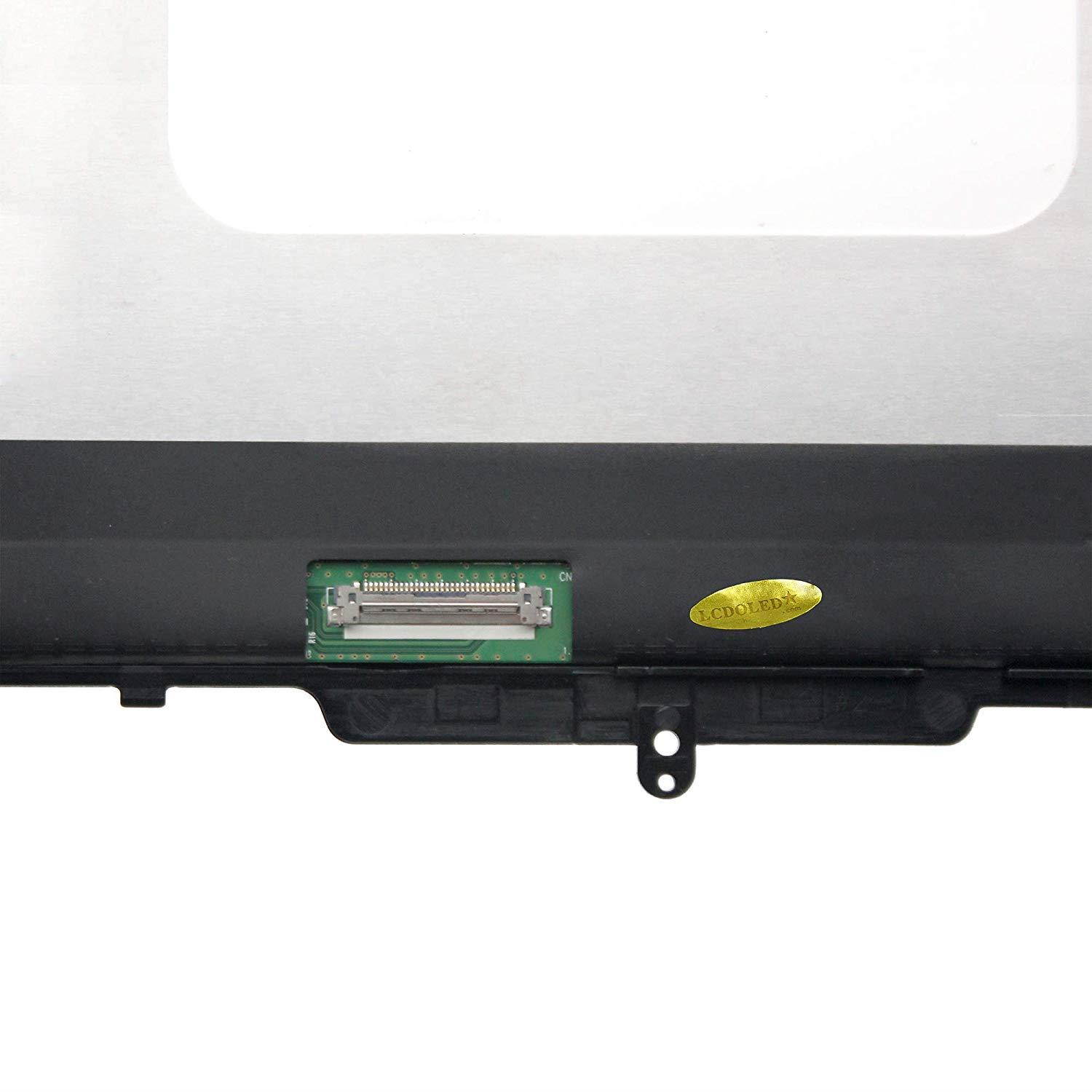 Compatible 13.3 inch FullHD 1920x1080 IPS LCD Display Touch Screen Digitizer Assembly + Bezel + Touch Control Board Replacement for Lenovo ThinkPad Yoga 370 20JH0029US 20JH002AUS 20JH002BUS