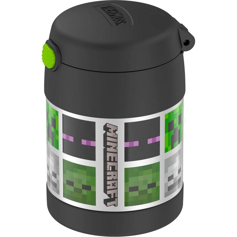 Thermos Minecraft 10oz FUNtainer Food Jar with Spoon - Black