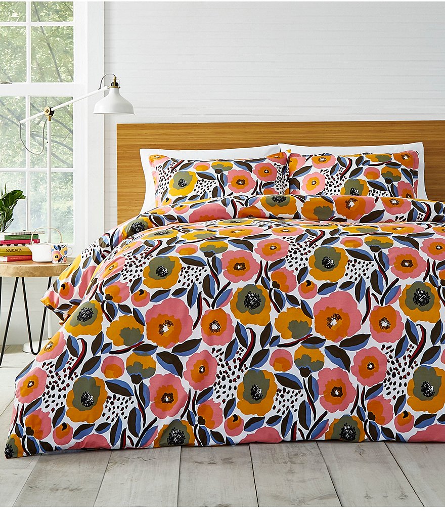 Marimekko Rosarium Floral Duvet Cover Mini Set