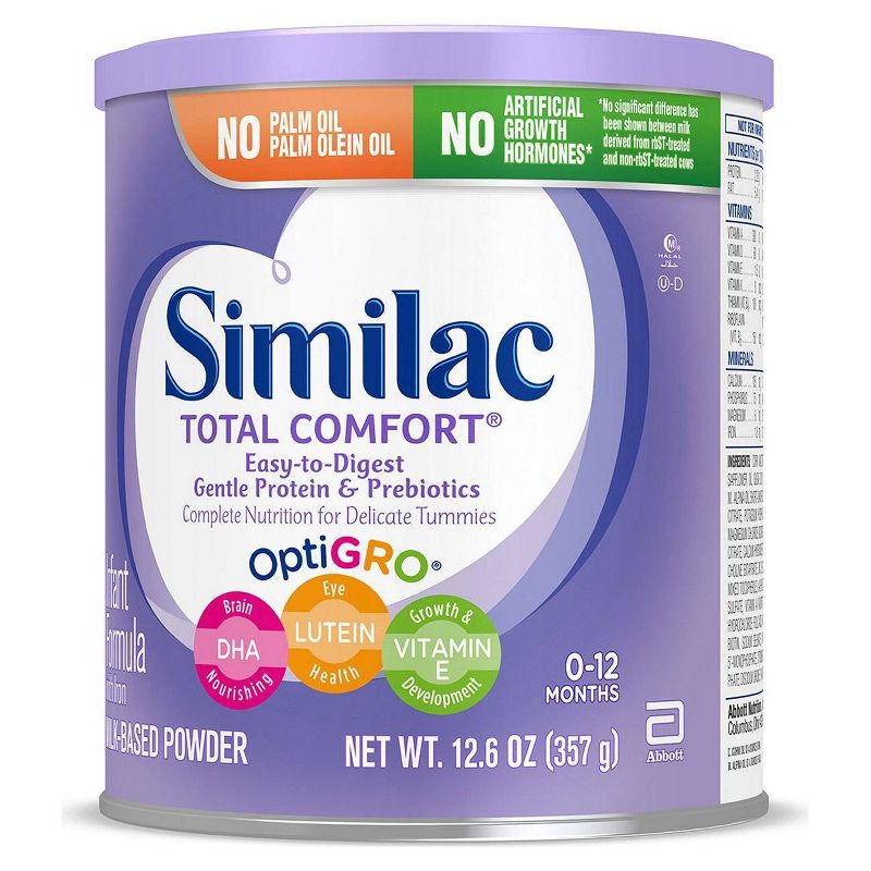 Similac Total Comfort Infant Formula Powder with Iron - 12.6oz
