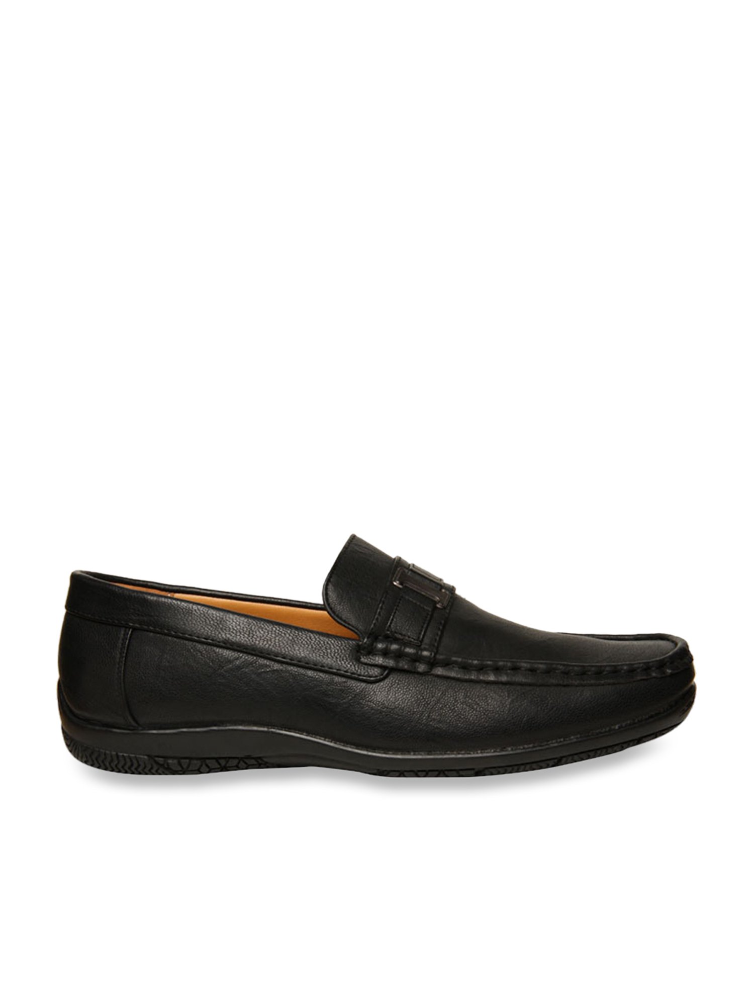 Bata Black Casual Loafers