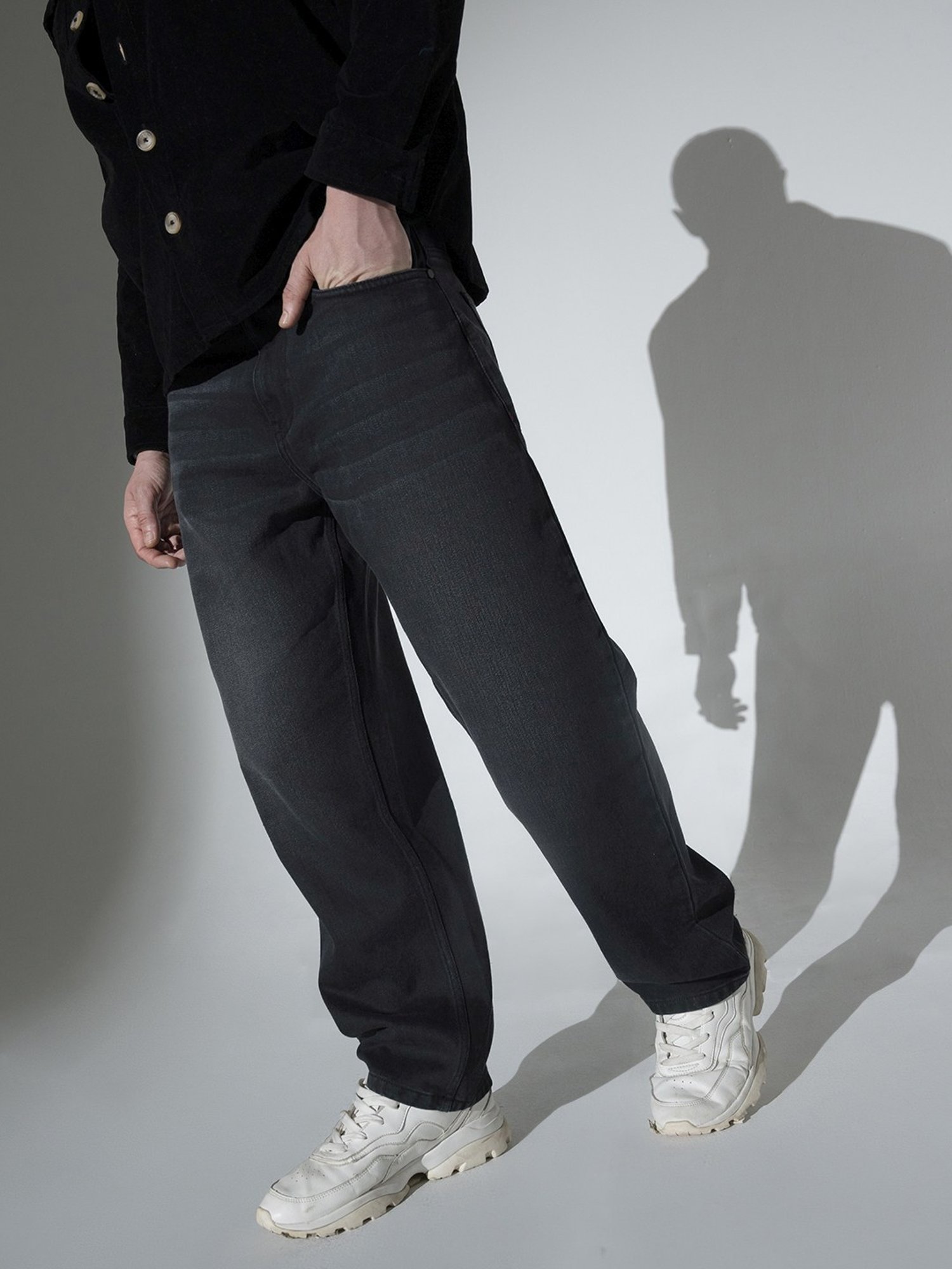 Hubberholme Black Relaxed Fit Jeans