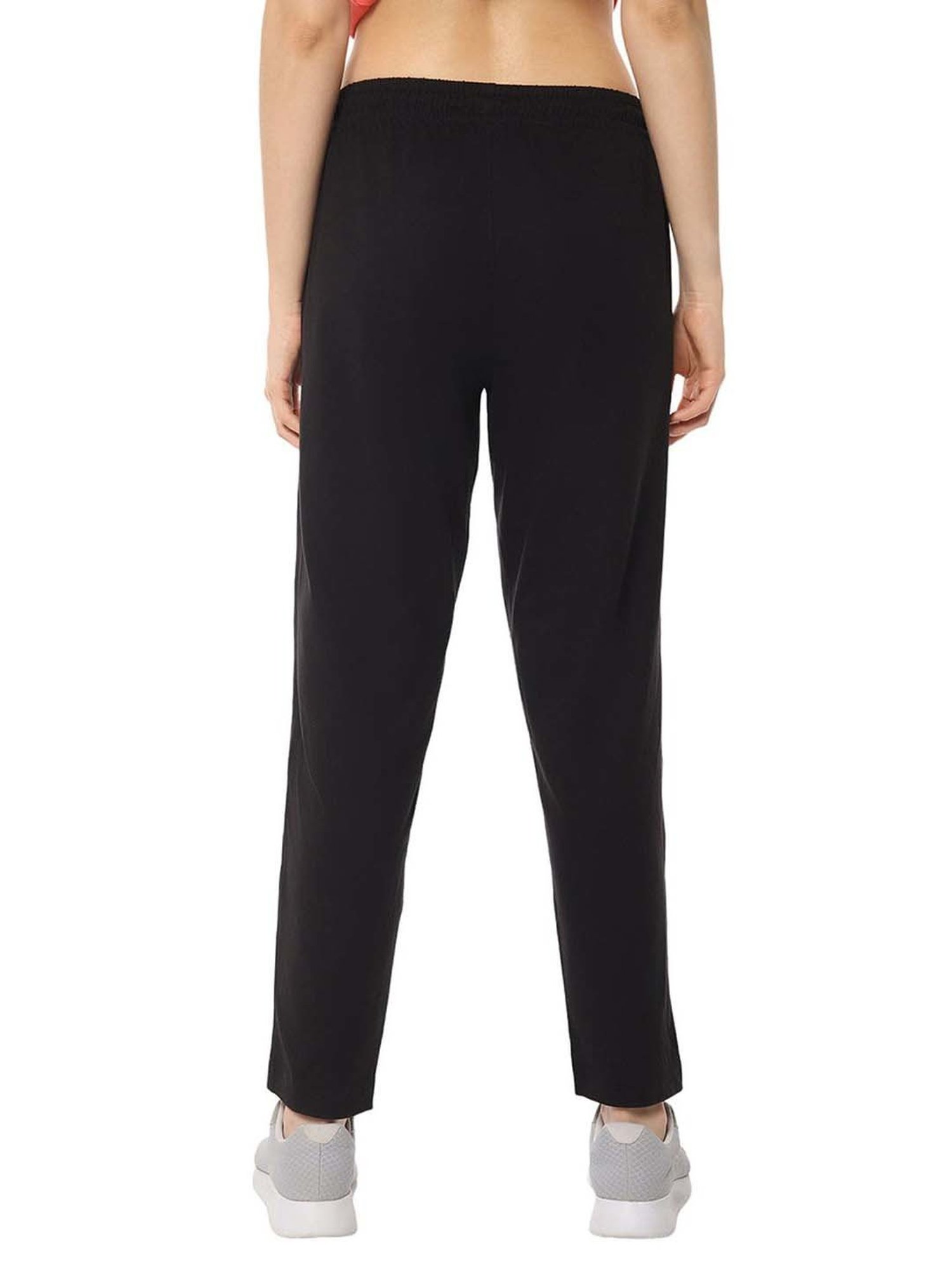 KENDALL + KYLIE Black Cotton Sports Tights