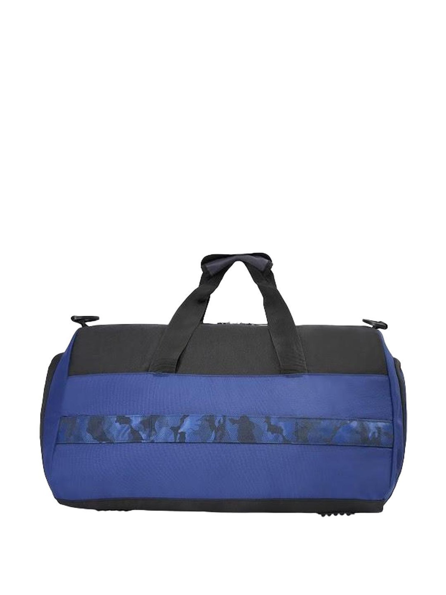 Aeropostale Granger Blue & Black Polyester Color Block Duffle Bag