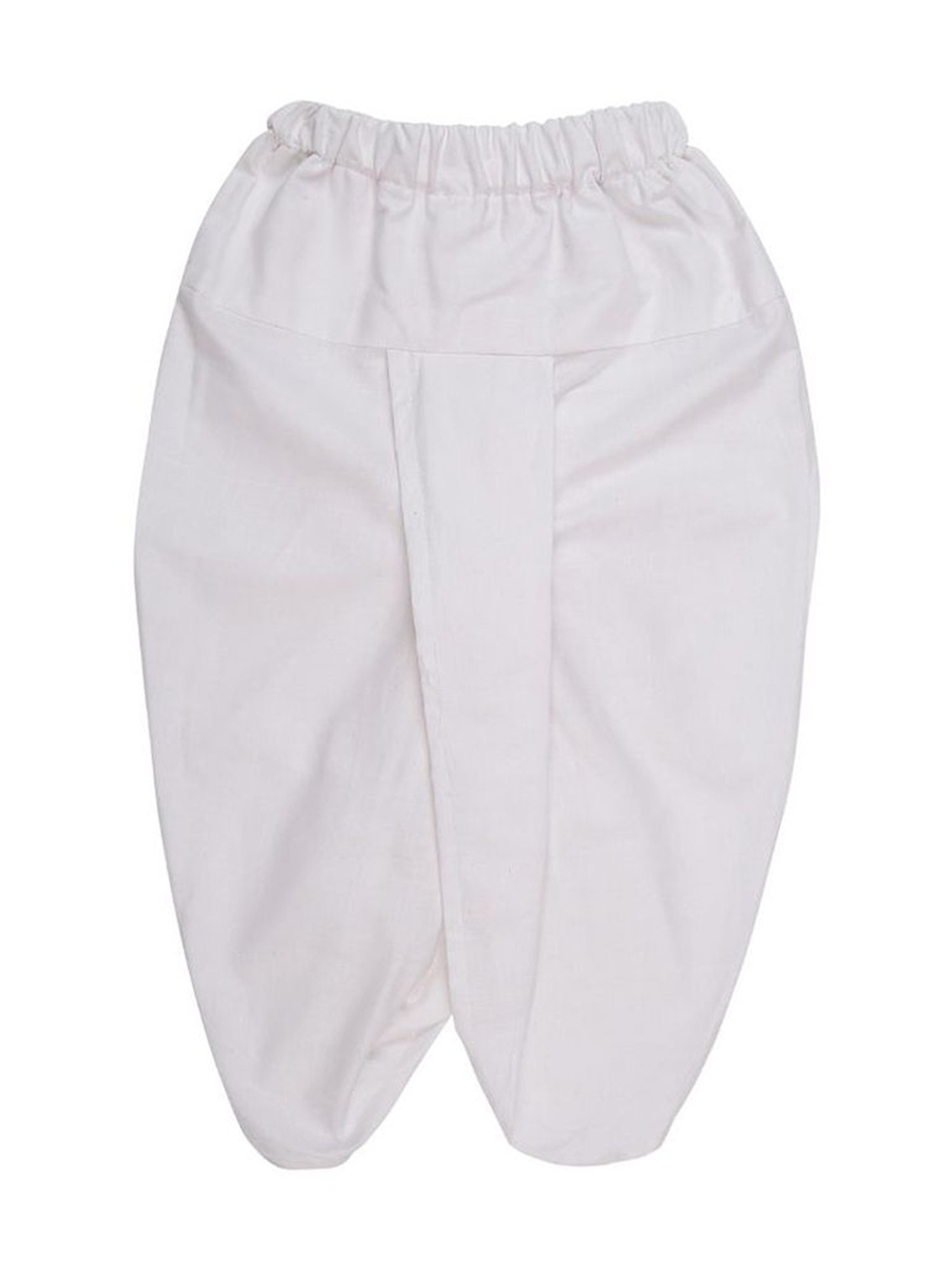 Mee Mee Kids Yellow & White Cotton Chequered Full Sleeves Kurta Set