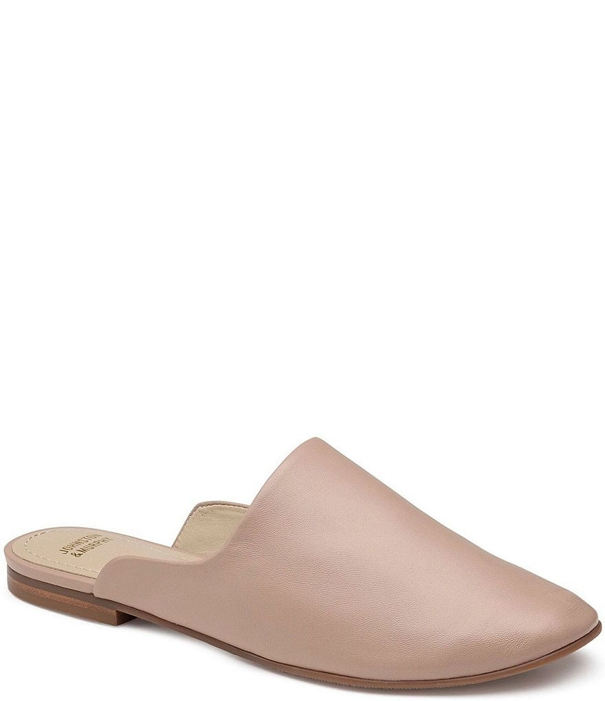 Jack Rogers Blair Pointed Toe Bow Leather Flats