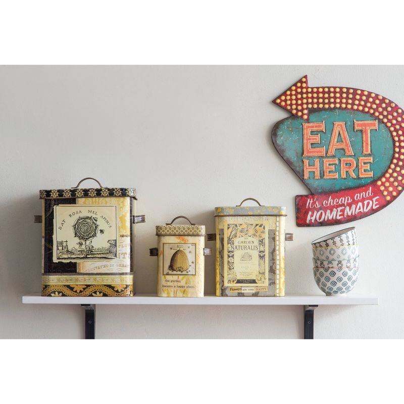 Eat Here Wall Décor (16"x15") - 3R Studios