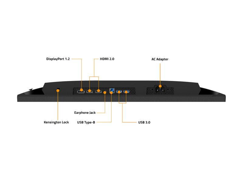 GIGABYTE G24F 24" (23.8" Viewable) 165Hz/170Hz(OC) 1920 x 1080 SS IPS, 1ms (MPRT), 90% DCI-P3, FreeSync Premium, 1x DisplayPort 1.2 (HDR Ready), 2x HDMI 2.0, 2x USB 3.0 Height Adjust Gaming Monitor