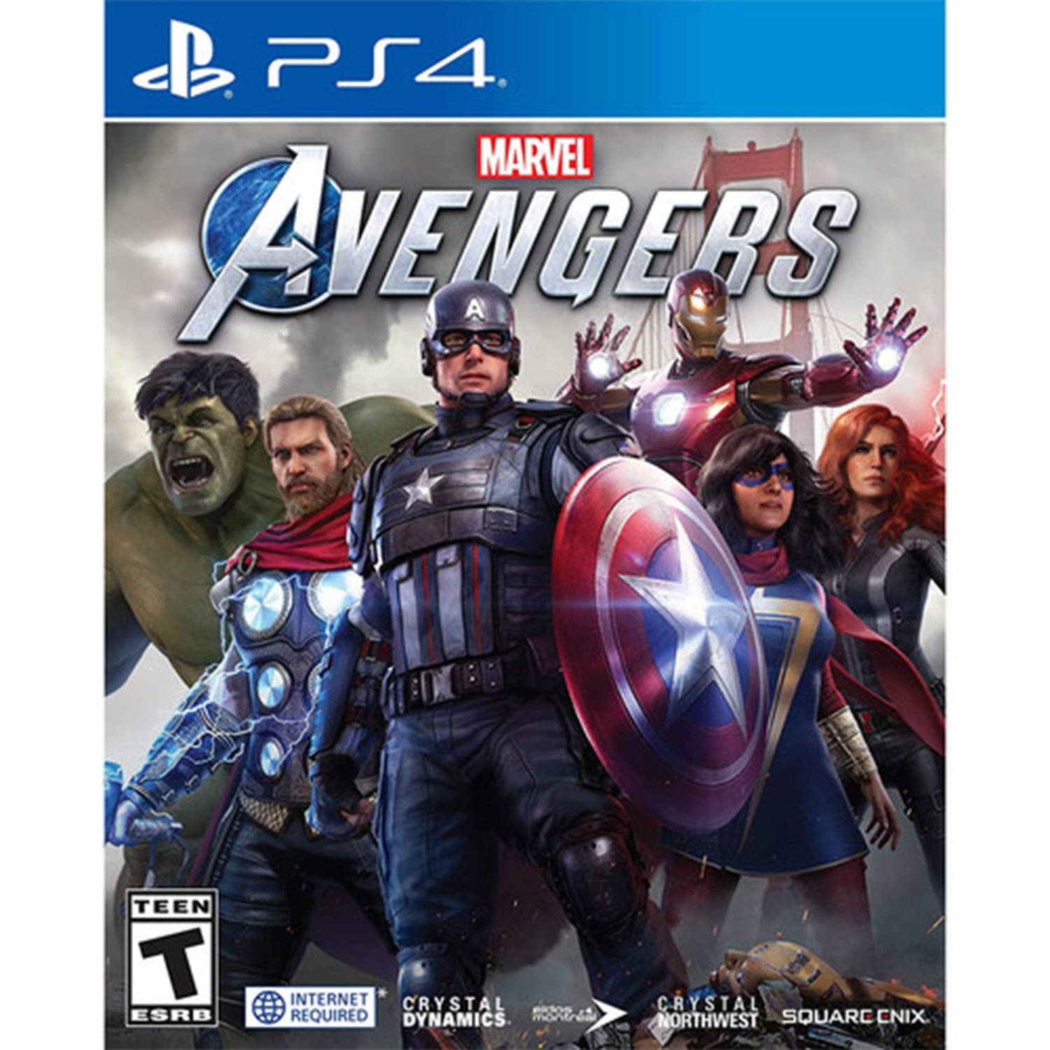 Marvels Avengers and Ghost of Tsushima for PlayStation 4 - Two Game Bundle