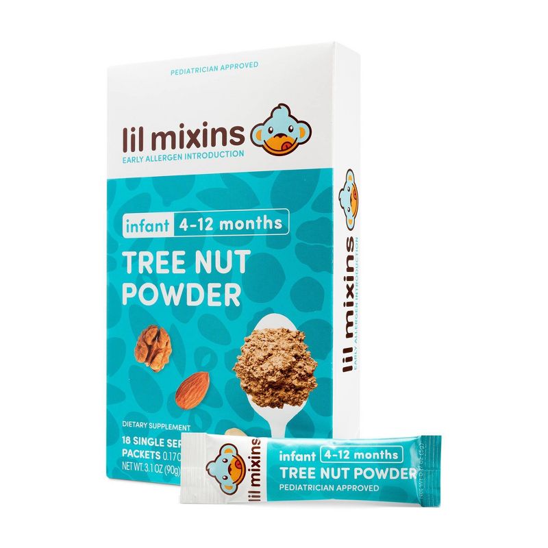 Lil Mixins Early Allergen Introduction Tree Nut Powder - 18ct/0.17oz Each